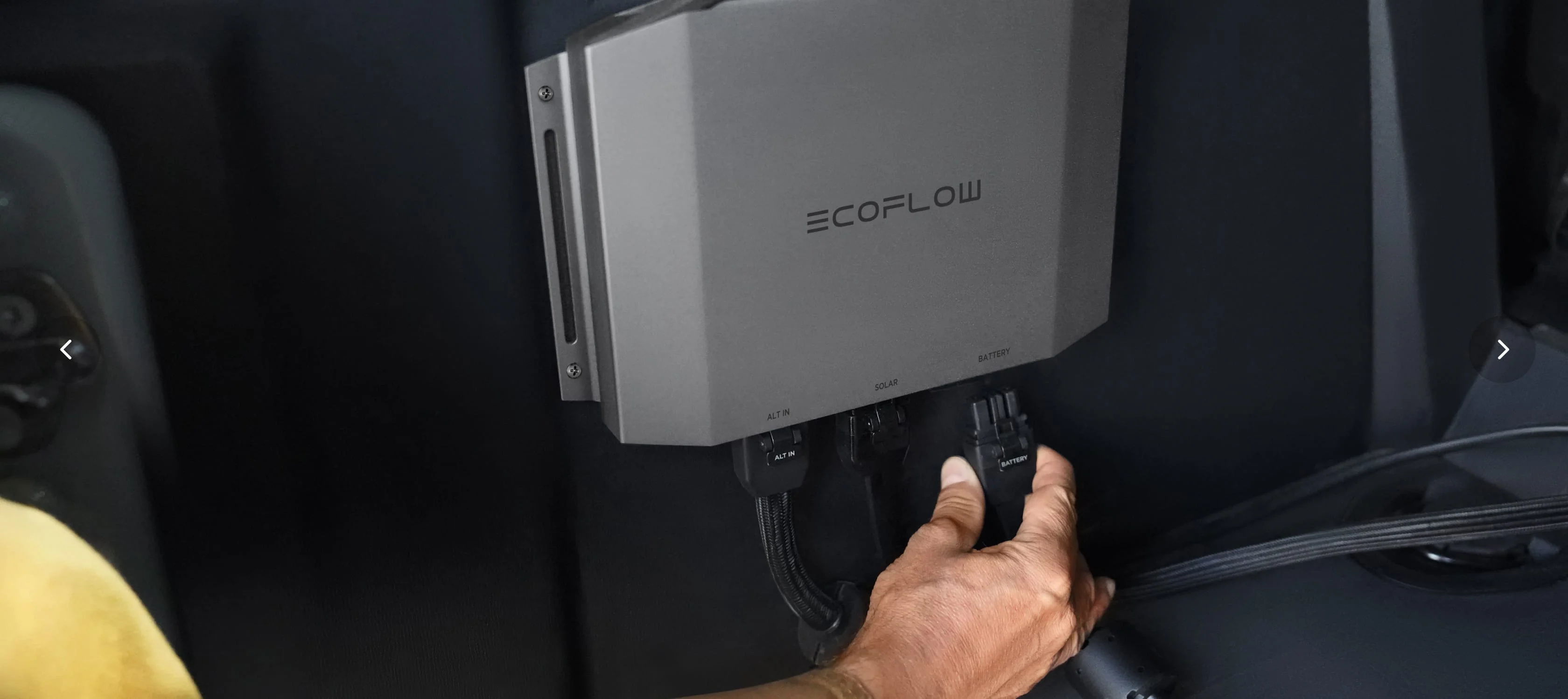 Bornes à enfichage direct EcoFlow pour des transferts rapides